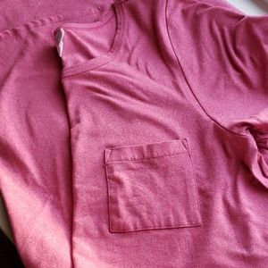 Lularoe Carly Solid Pink Dress